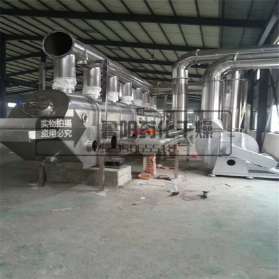 鸡精干燥振动流化床干燥机 高效干燥设备的工艺原理与应用优势